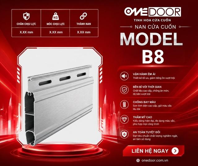 CỬA CUỐN B8 – TINH TẾ PHÀO CHỈ, BỀ THẾ VÀ AN TÂM TUYỆT ĐỐI
