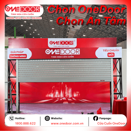 ONEDOOR sẵn sàng xuất hiện tại VIETBUILD – Trải nghiệm giải pháp cửa cuốn thông minh, an toàn và hiện đại
