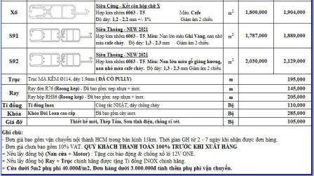 Báo giá lắp đặt cửa cuốn onedoor giá rẻ