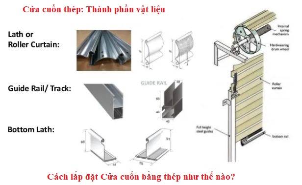 Cách lắp đặt Cửa cuốn bằng thép như thế nào?